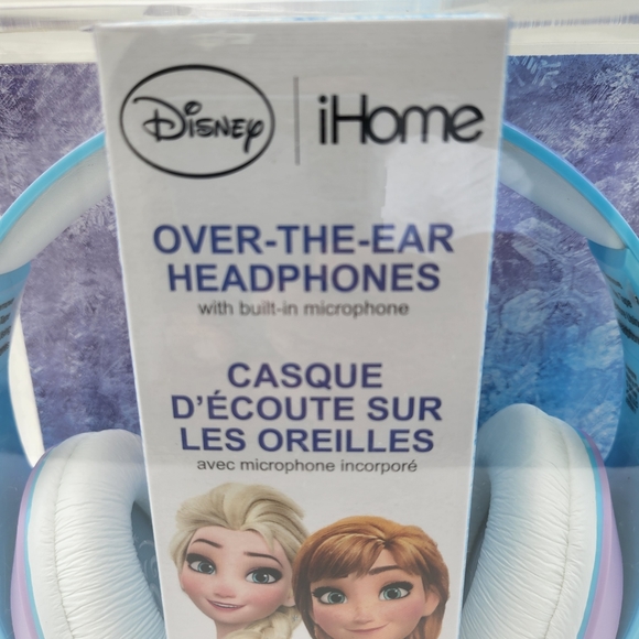 Disney Frozen IHome over the ear headphones built in microphone - Picture 4 of 12